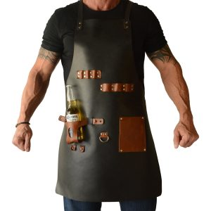 tablier cuir barbecue