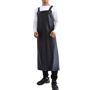 tablier de boucher en cuir