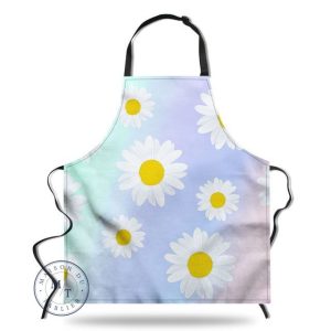 tablier de cuisine à fleurs