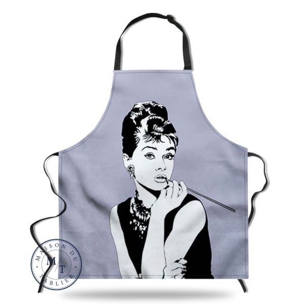 tablier de cuisine Audrey Hepburn