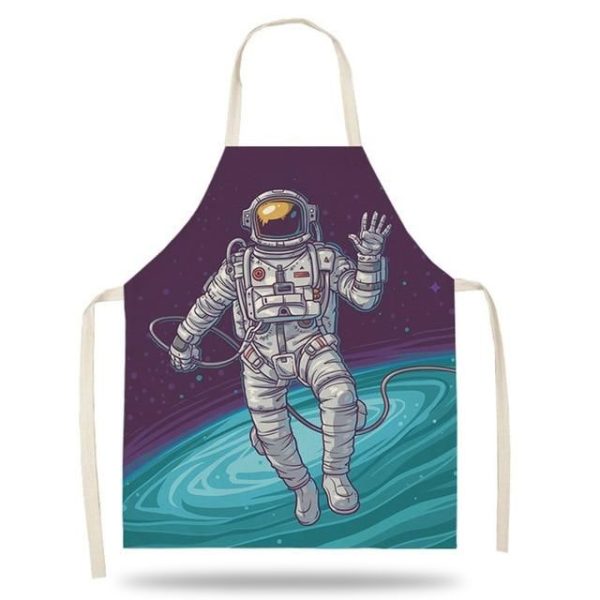 tablier de cuisine cosmonaute
