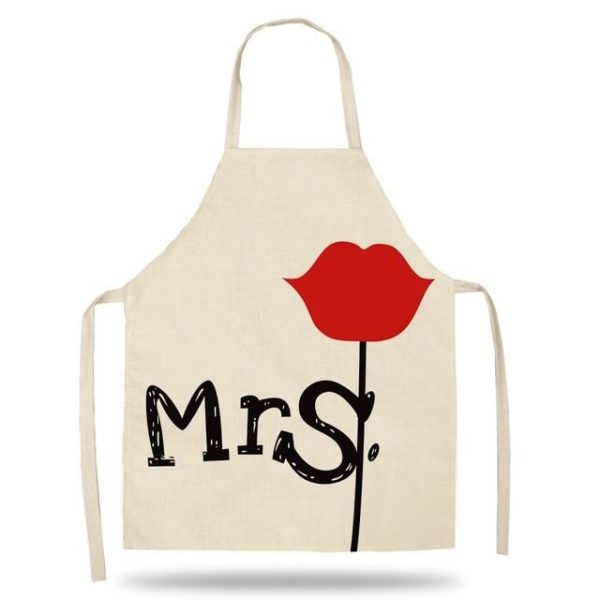 tablier de cuisine couple