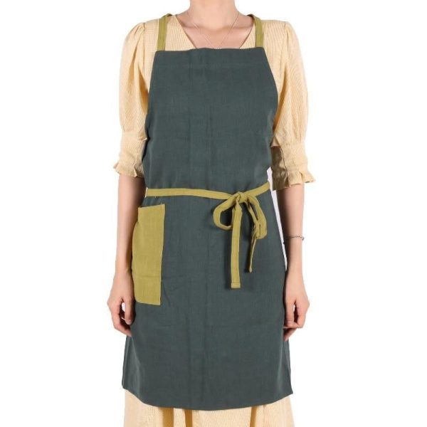 tablier de cuisine en lin