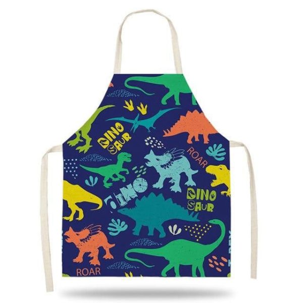 tablier de cuisine enfants dinosaure