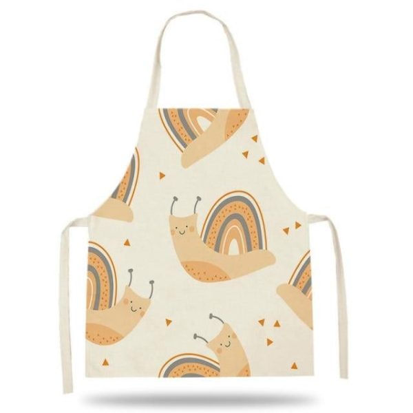 tablier de cuisine enfants escargot