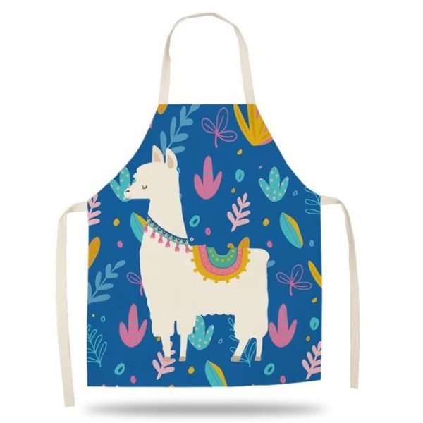 tablier de cuisine enfants lama