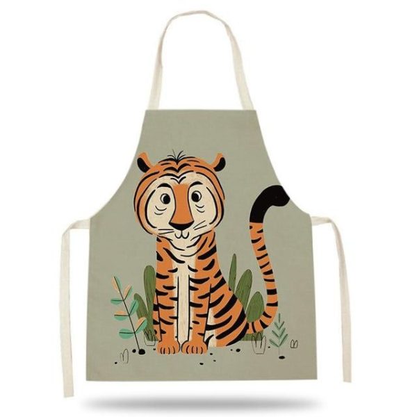 tablier de cuisine enfants tigre