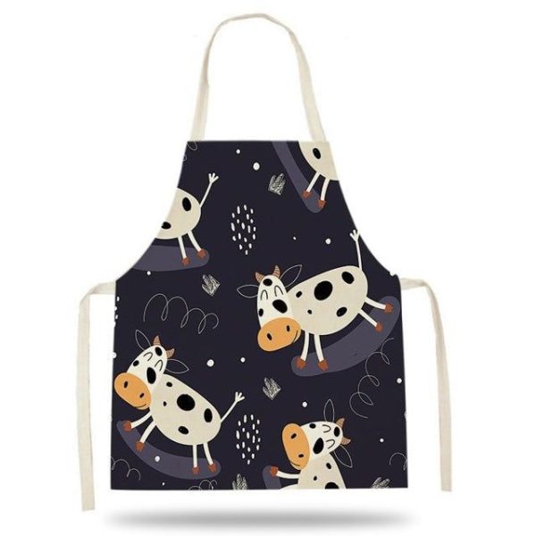 tablier de cuisine enfants vache