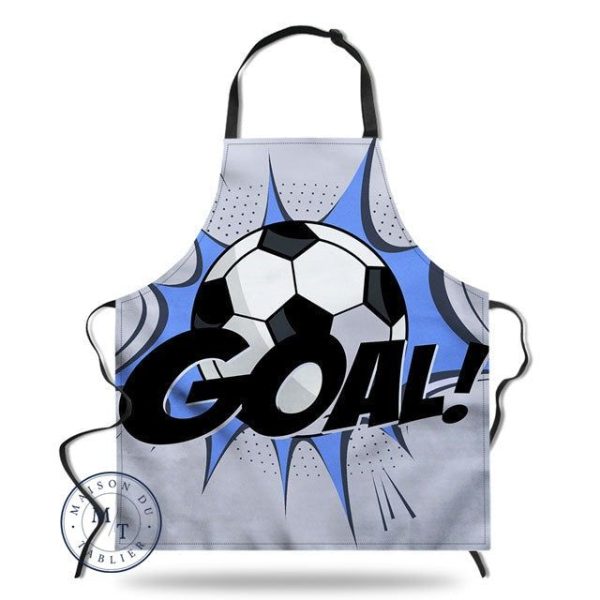 tablier de cuisine football