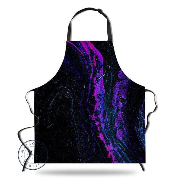 tablier de cuisine galaxie