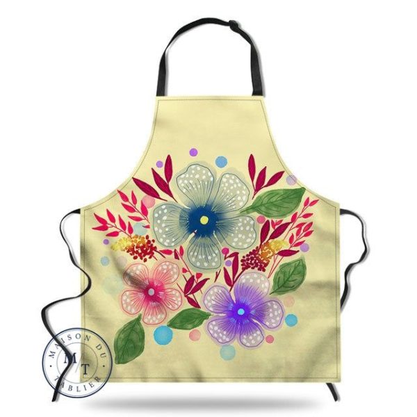 tablier de cuisine imprimé