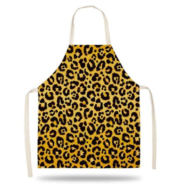 tablier de cuisine léopard
