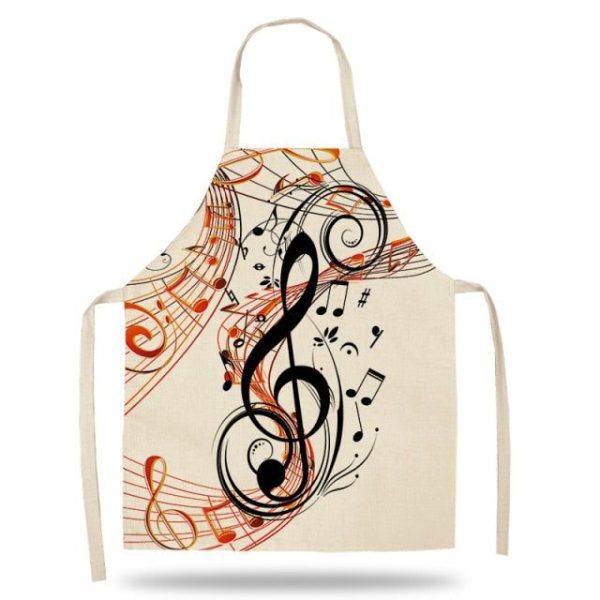 tablier de cuisine musique