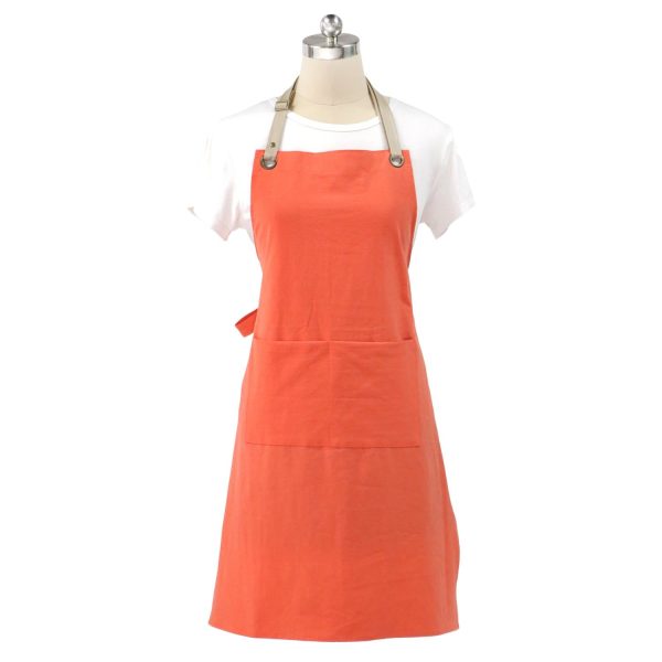 tablier de cuisine orange