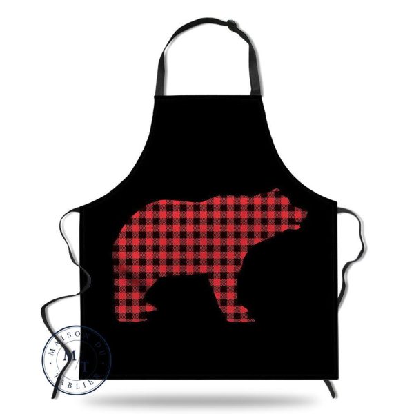 tablier de cuisine ours