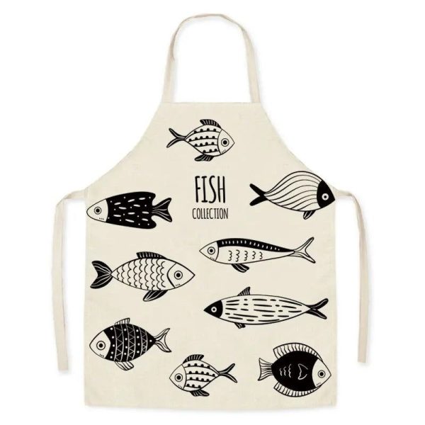 tablier de cuisine poisson