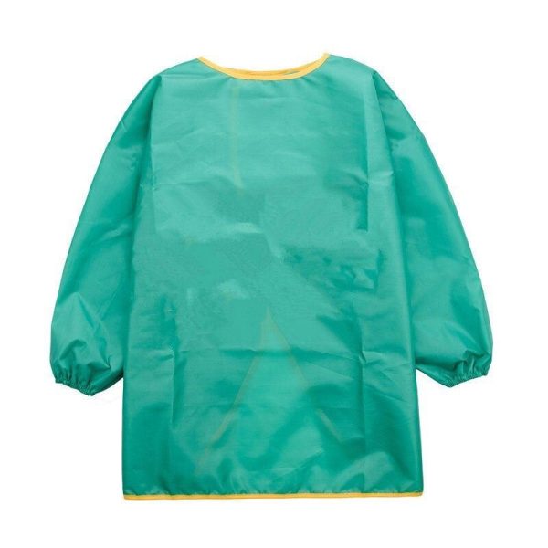 tablier de peinture turquoise