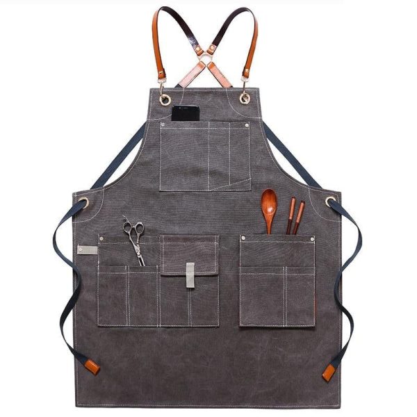 tablier gris