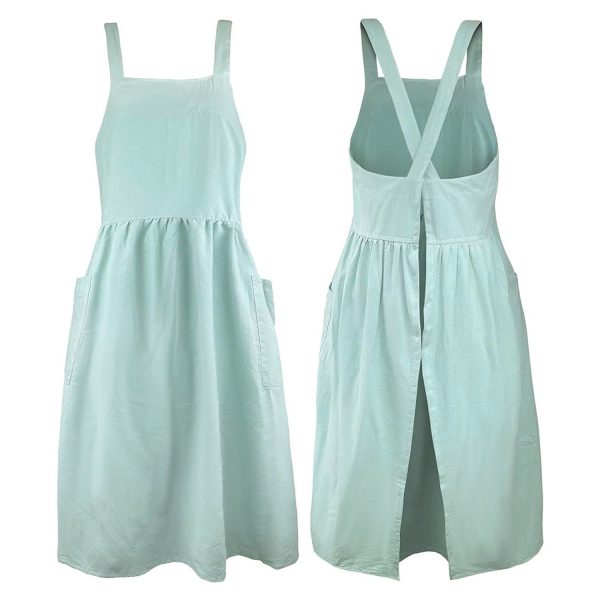 tablier japonais bleu clair