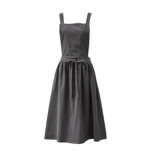 tablier japonais gris