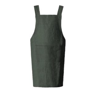 tablier japonais vert olive