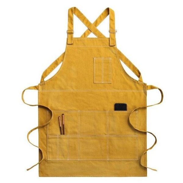 tablier jaune