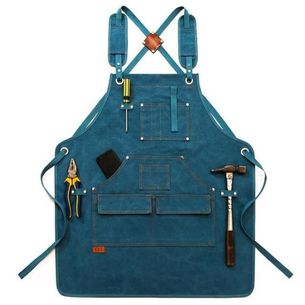 tablier multipoches pour cuisiner