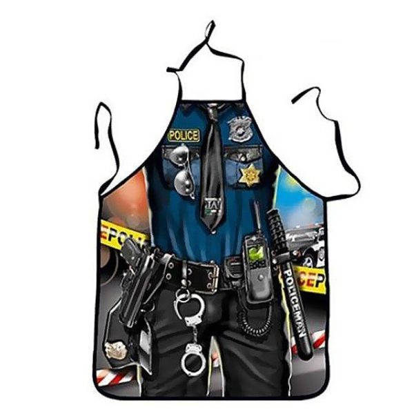 tablier policier en tissu durable