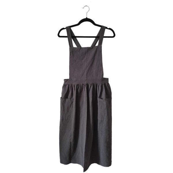 tablier robe lin