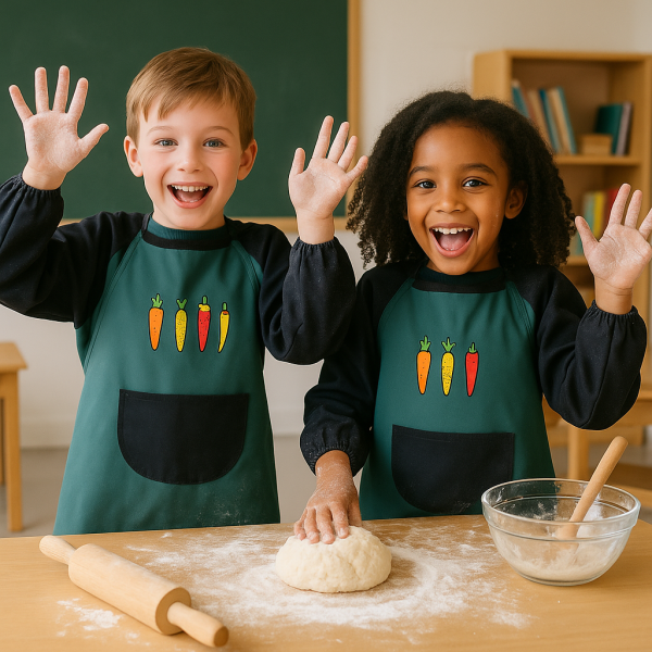 tablier peinture enfant école