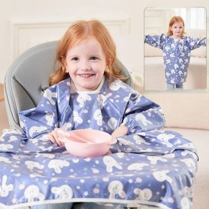 tablier bavoir bébé et napperon
